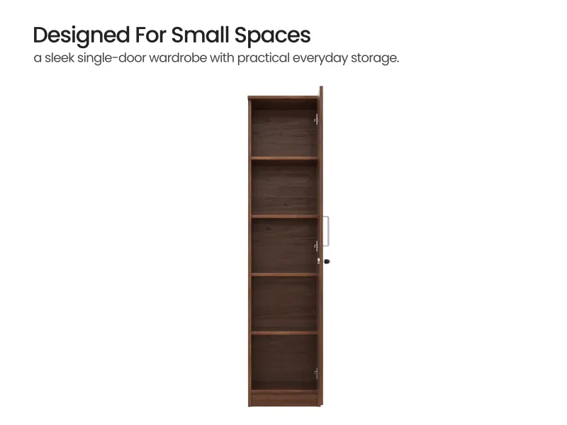 Rio Single Door Wardrobe